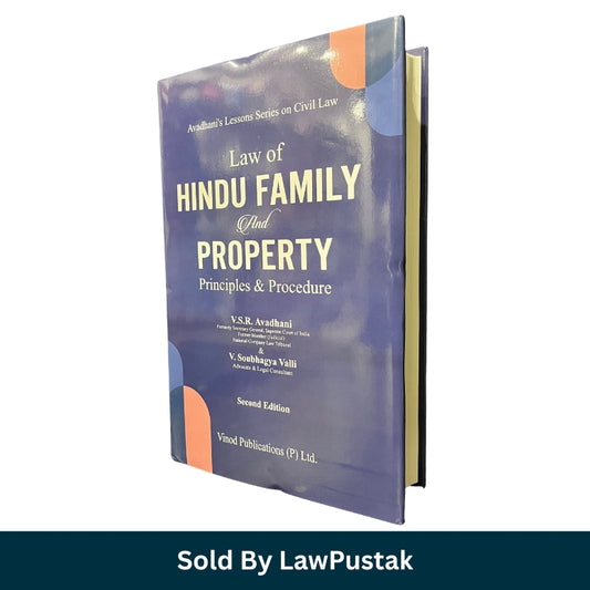 Hindu Family and Property Law Book 2026 India Avadhani Principles Procedure Vinod Publications