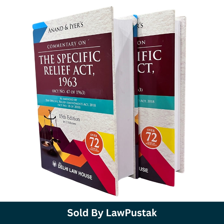 Specific Relief Act Commentary Anand Iyer 2025 Delhi Law House India