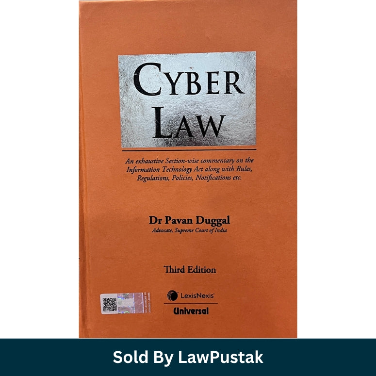 Cyber Law Book India IT Act Dr Pavan Duggal 3rd Edition 2023