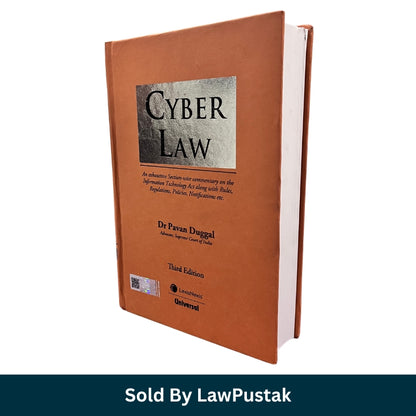 Cyber Law Book India IT Act Dr Pavan Duggal 3rd Edition 2023