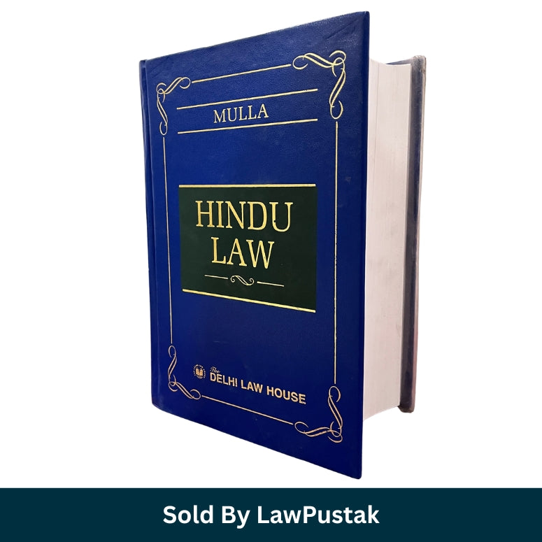 Mulla Hindu Law Book India Delhi Law House Hardcover Latest Edition