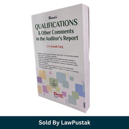 Bharat Qualifications Other Comments Auditor Report Book 2025 CA Kamal Garg India