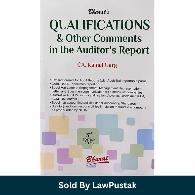 Bharat Qualifications Other Comments Auditor Report Book 2025 CA Kamal Garg India