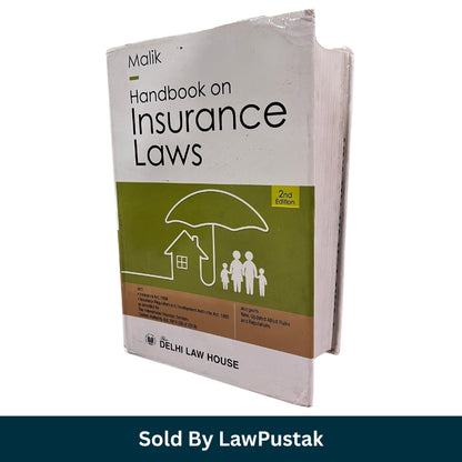 Insurance Law Book 2023 India Malik IRDA Act Insurance Act Delhi Law House Guide