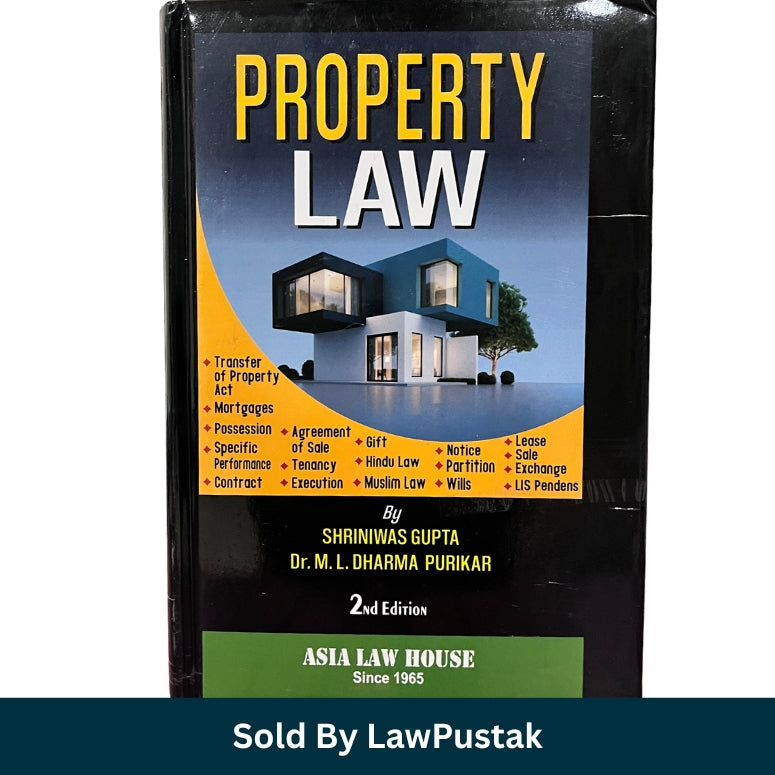 Property Law Book 2024 India Transfer of Property Act Shriniwas Gupta Asia Law House Guide