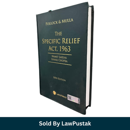 Specific Relief Act Book 2025 India Pollock Mulla LexisNexis Commentary Civil Law Guide