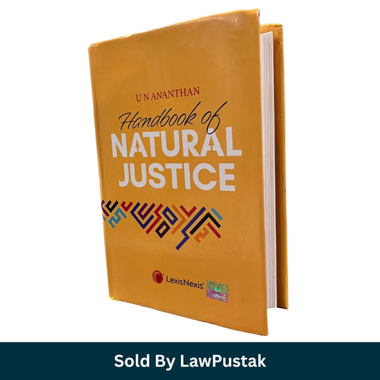 Natural Justice Law Book 2023 India U N Ananthan LexisNexis Administrative Law Guide