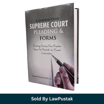 Supreme Court Pleading Forms Book 2025 India K Gururaja Chari AOR Exam Guide Vinod Publications