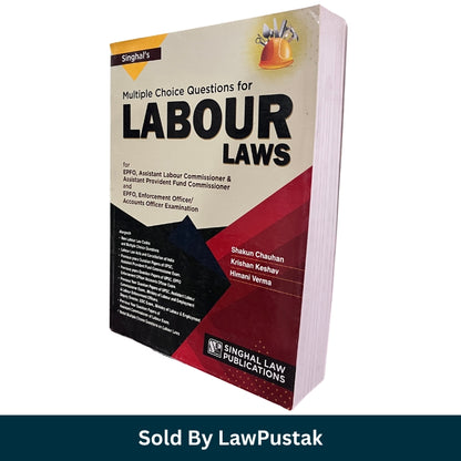 Labour Laws MCQ Book 2026 India EPFO UPSC Preparation Guide Singhal Publications