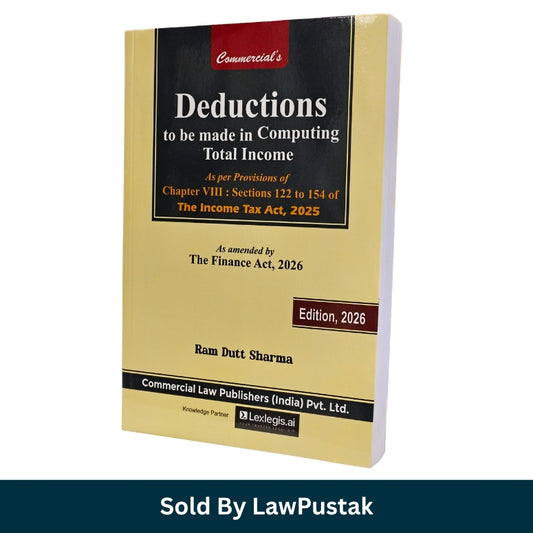 Income Tax Deductions Book 2026 Ram Dutt Sharma Chapter VIII India