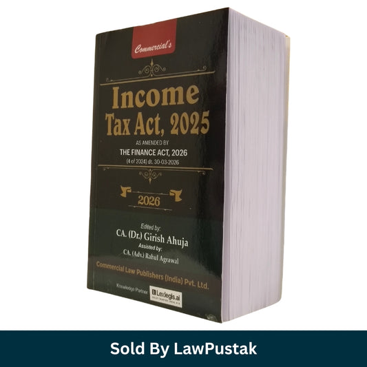 Income Tax Act 2025 Pocket Edition 2026 CA Girish Ahuja Taxation Book India