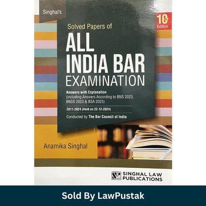 AIBE solved papers 2026 India Anamika Singhal All India Bar Examination book
