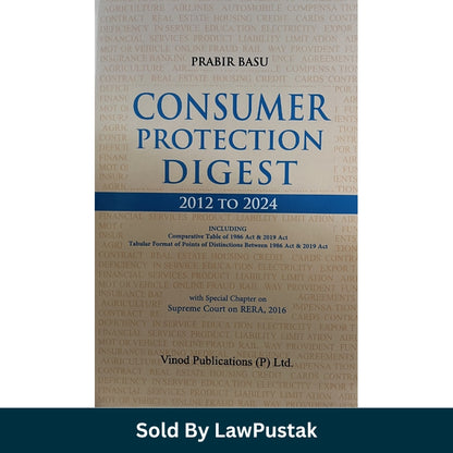Consumer Protection Digest 2026 India Prabir Basu law book