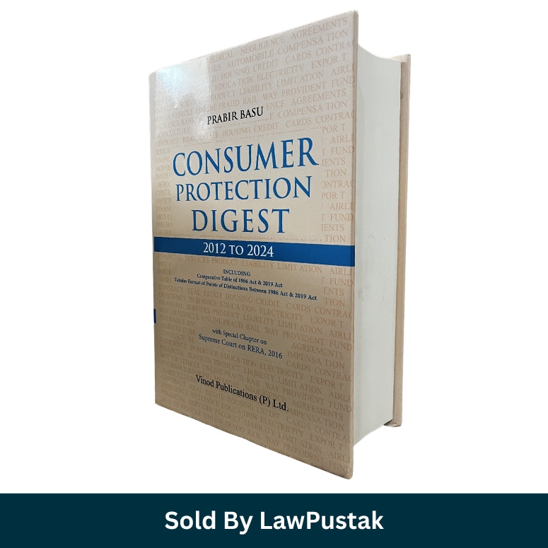 Consumer Protection Digest 2026 India Prabir Basu law book