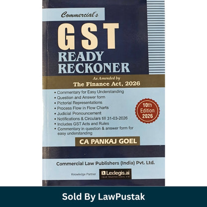 GST Ready Reckoner 2026 India CA Pankaj Goel GST law book