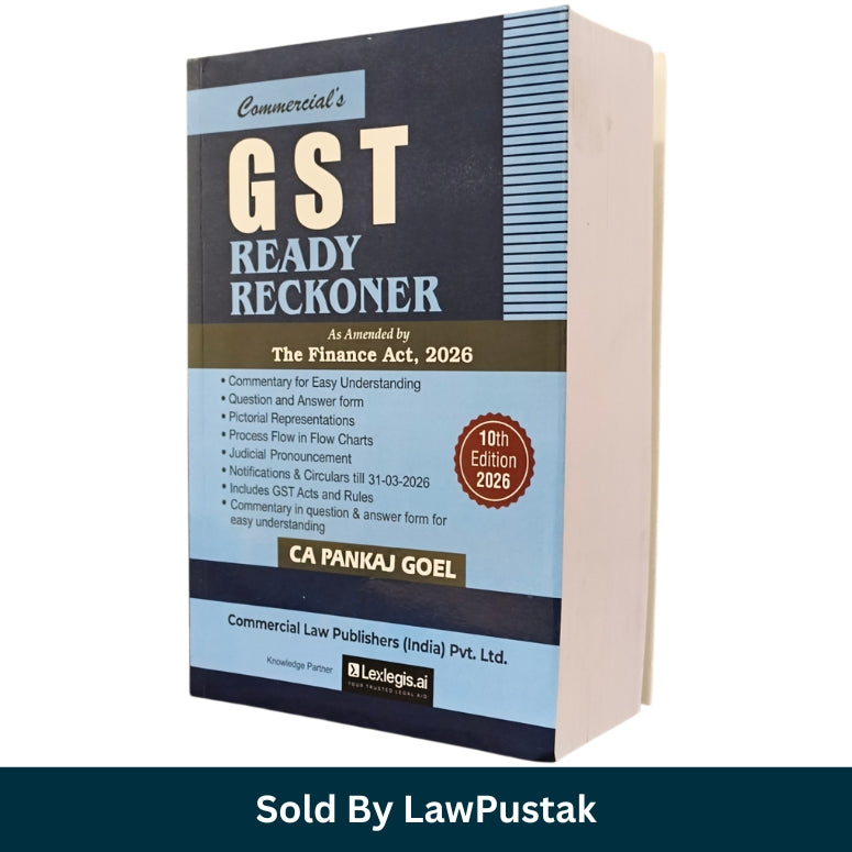 GST Ready Reckoner 2026 India CA Pankaj Goel GST law book