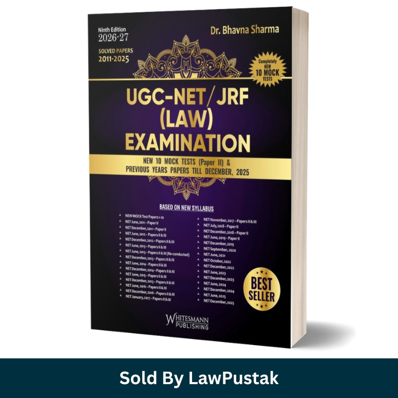 UGC NET JRF Law book 2026 Dr Bhavna Sharma solved papers mock tests India