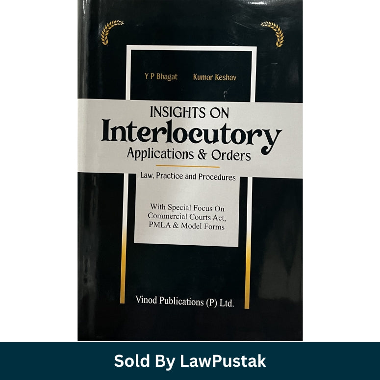 PMLA Interlocutory Orders Book India