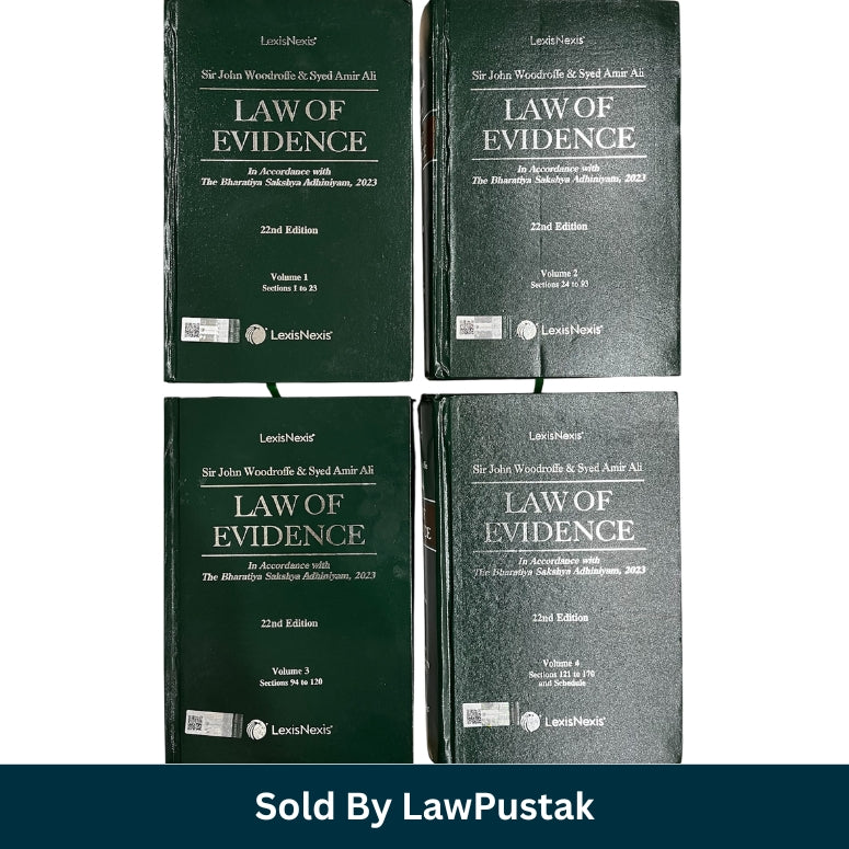 Law of Evidence 4 Volume Set 2025 LexisNexis Bharatiya Sakshya Adhiniyam book