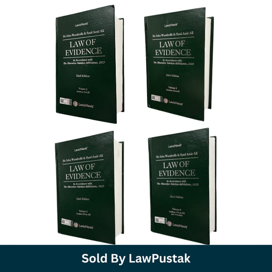 Law of Evidence 4 Volume Set 2025 LexisNexis Bharatiya Sakshya Adhiniyam book