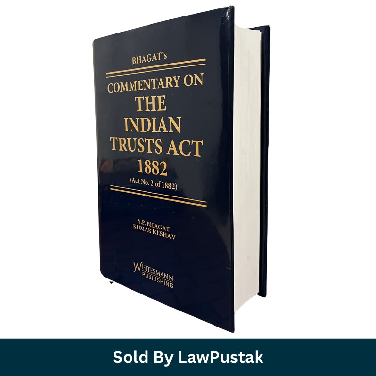 Indian Trusts Act 1882 Commentary Book YP Bhagat Whitesmann India 2026