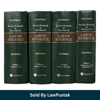 Law of Evidence 4 Volume Set 2025 LexisNexis Bharatiya Sakshya Adhiniyam book