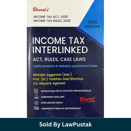 Income Tax Interlinked Act Rules Case Laws 2026 India Bharat book