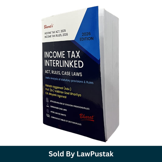Income Tax Interlinked Act Rules Case Laws 2026 India Bharat book