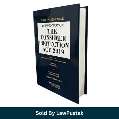 Consumer Protection Act 2019 commentary book India case law guide 2026 Anoopam Modak