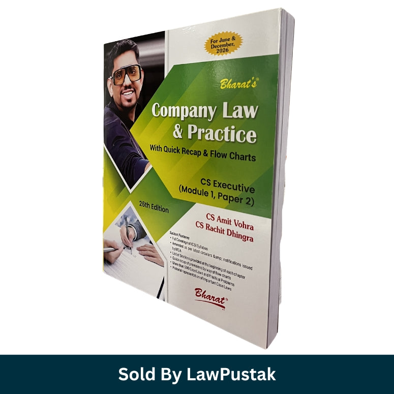 CS Executive Company Law Guide Latest Edition 2026