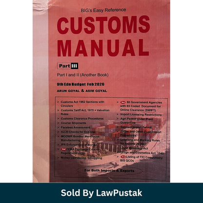 Import Export Law Guide India Latest Edition