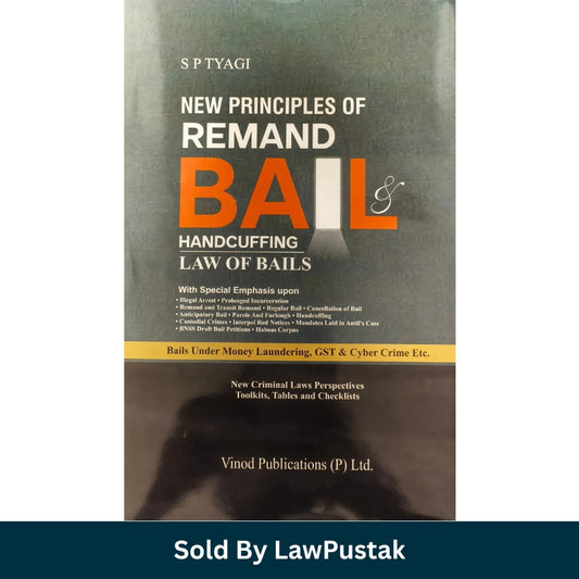 Bail and remand law book India criminal procedure guide 2026 SP Tyagi