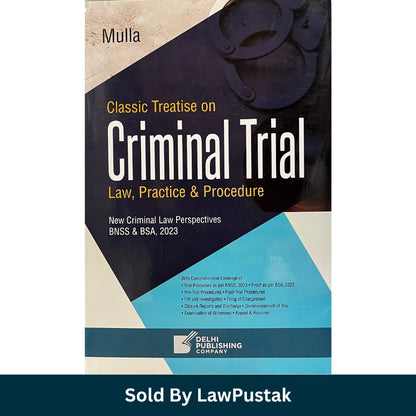 Mulla Criminal Trial Law Practice Procedure Book 2025