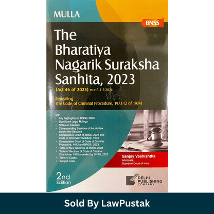 Mulla Bharatiya Nagarik Suraksha Sanhita 2023 Book India