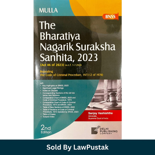 Mulla Bharatiya Nagarik Suraksha Sanhita 2023 Book India