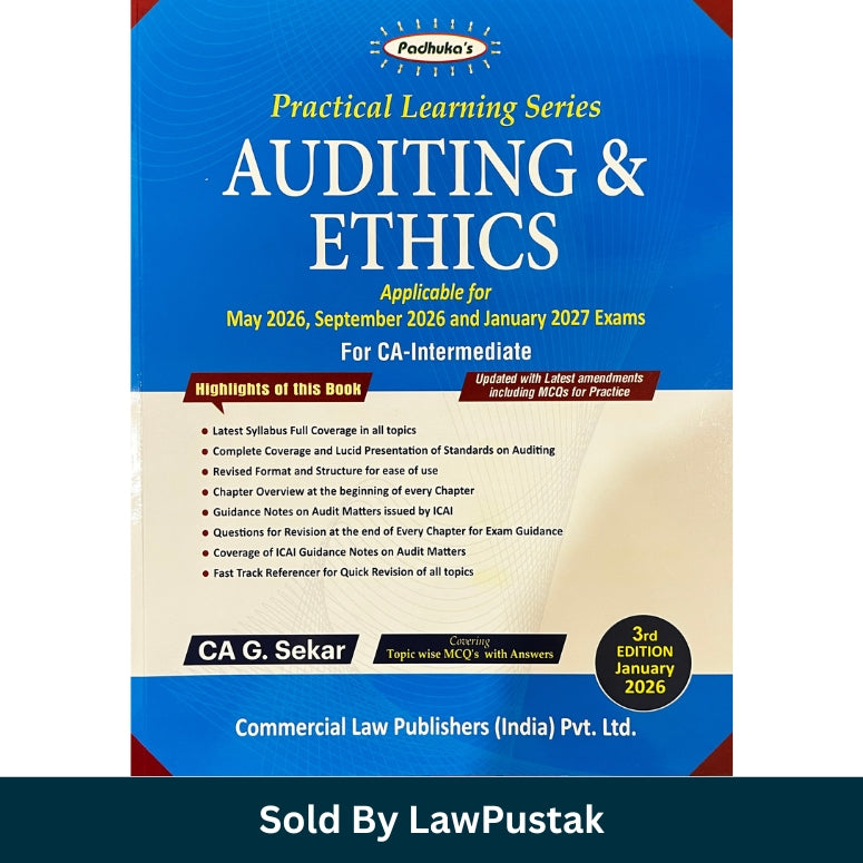 CA Intermediate Auditing Book Latest Edition