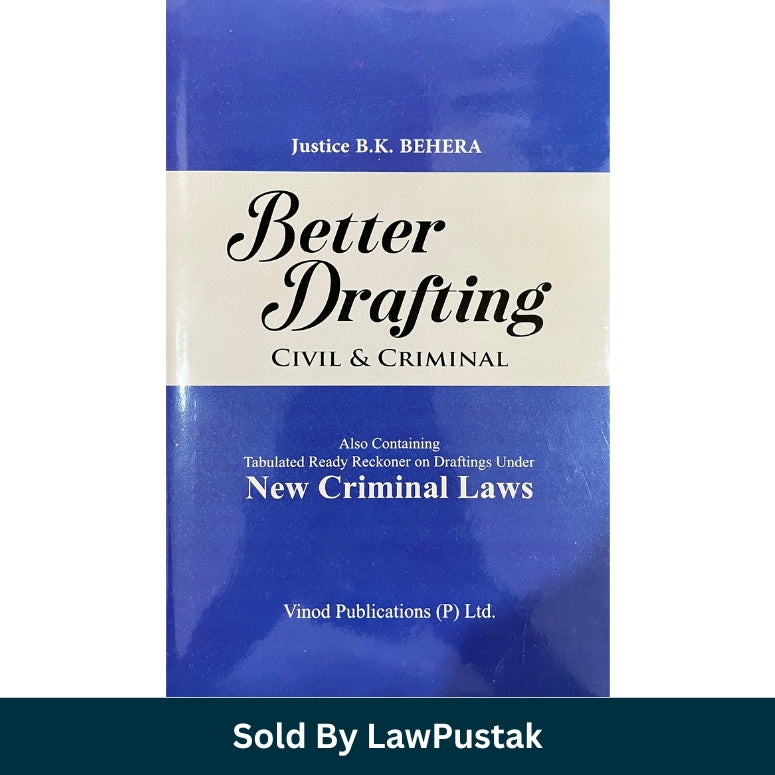 Better Drafting Civil Criminal Book India