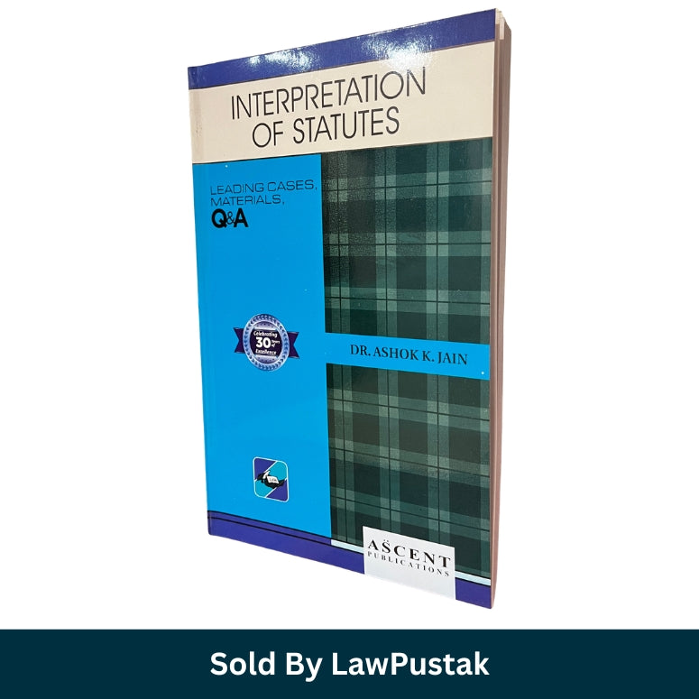 Interpretation of Statutes Book India
