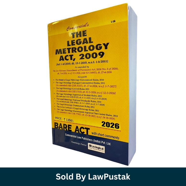 Legal Metrology Bare Act with Short Comments