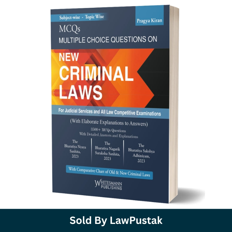 MCQs on New Criminal Laws by Pragya Kiran for Judiciary Exams India | BNS BNSS BSA 2023 Guide with 3500 MCQs