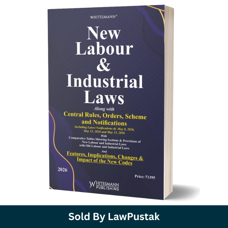 New Labour and Industrial Laws 2026 India Book with Central Rules Orders Schemes Notifications by Whitesmann Publishing