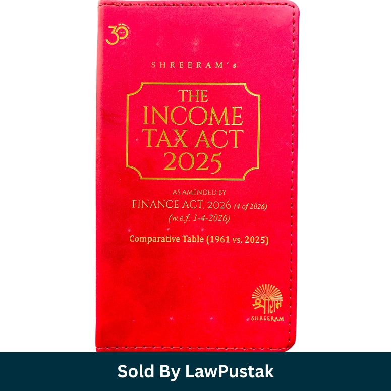 The Income Tax Act 2025 Pocket Edition Updated by Finance Act 2026 Premium Hardbound Tax Law Reference India