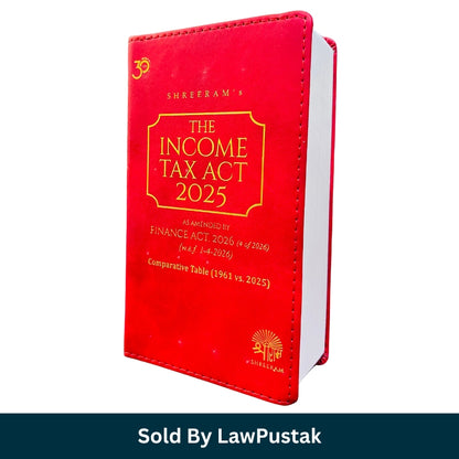 The Income Tax Act 2025 Pocket Edition Updated by Finance Act 2026 Premium Hardbound Tax Law Reference India