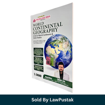 World Continental Geography A Gist of World Continents and Water Bodies by Vishal Mishra and Satyam Jain S Chand Geography Book India 2026