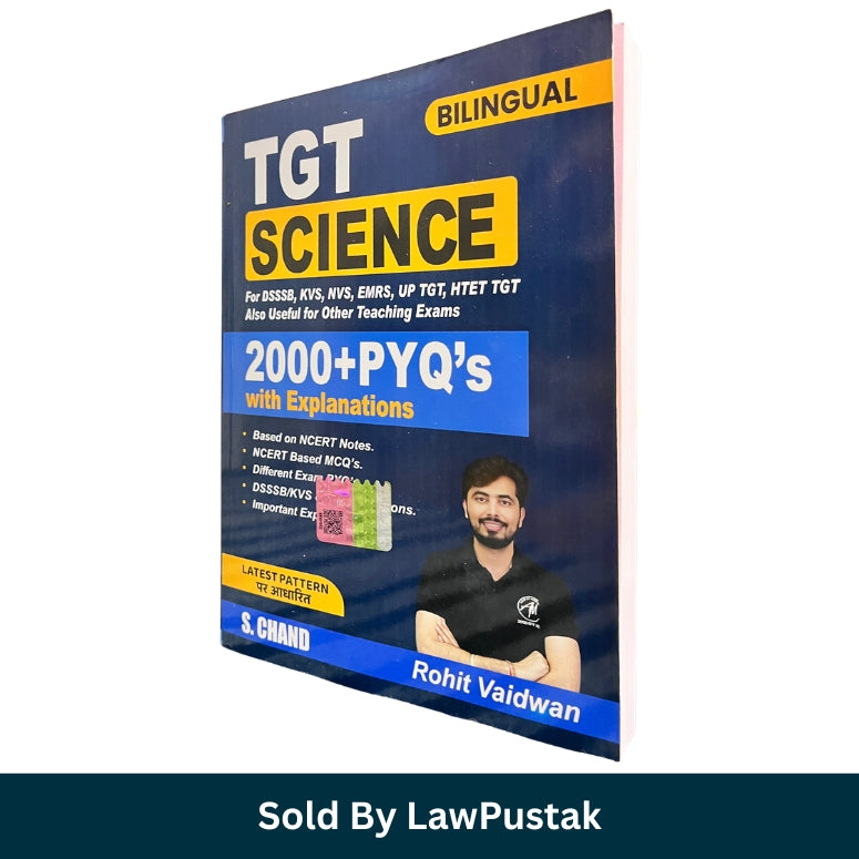 TGT Science 2000 Plus PYQs with Explanations by Rohit Vaidwan S Chand Latest Edition 2026 Teaching Exam Preparation Book India
