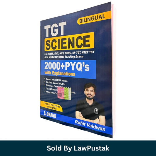 TGT Science 2000 Plus PYQs with Explanations by Rohit Vaidwan S Chand Latest Edition 2026 Teaching Exam Preparation Book India