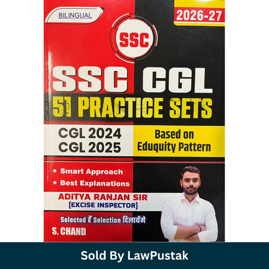 SSC CGL 51 Practice Sets 2026-27 Bilingual Book by Aditya Ranjan Sir for SSC Combined Graduate Level Examination Preparation India
