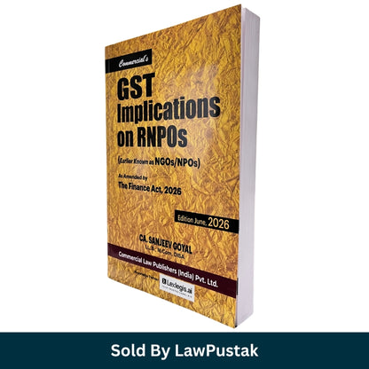 GST Implications on RNPOs Finance Act 2026 by CA Sanjeev Goyal Commercial Law Publishers Paperback India