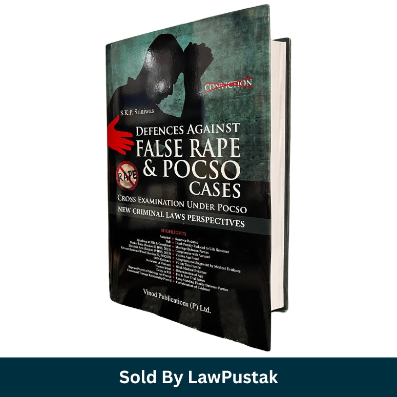 Defences Against False Rape and POCSO Cases by S.K.P. Srinivas Latest Edition 2026 Hardcover Criminal Law Guide India Vinod Publications