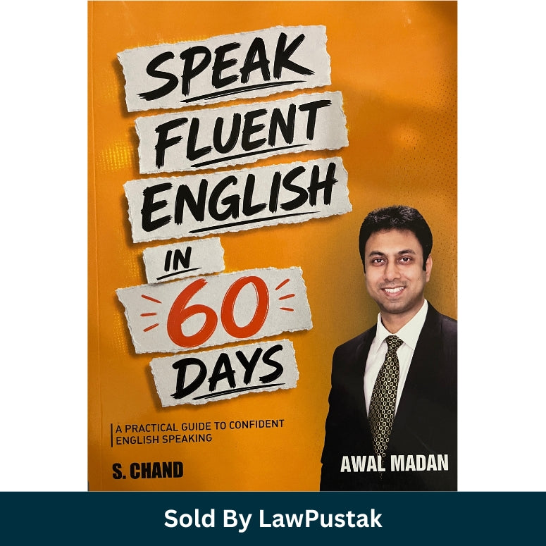S. Chand Speak Fluent English in 60 Days A Practical Guide to Confident English Speaking Hindi-English Bilingual Book by Awal Madan Paperback Cover.
